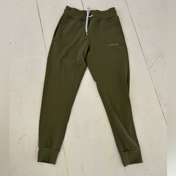 NVGTN Olive Green Track Pants sz L - Picture 3 of 5